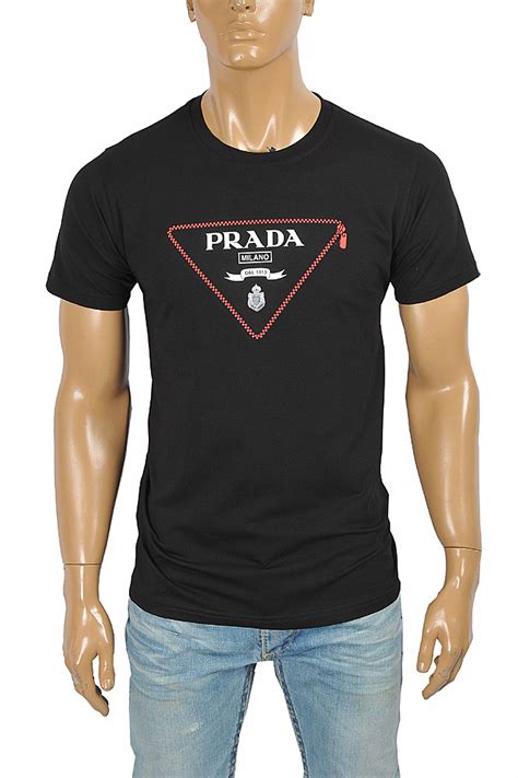 prada cotton shirt|prada men' s t shirts.